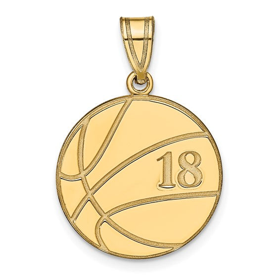 Customized Basketball Pendant